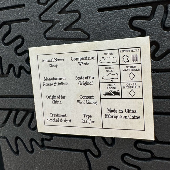 NWT bearpaw black sheep suede and wool lining women’s boots size 10 knit details - Picture 4 of 13